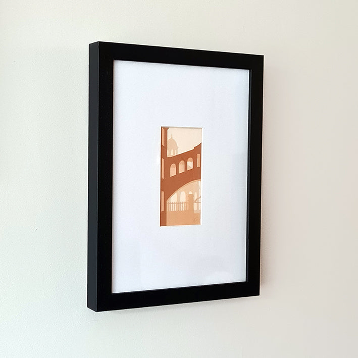 Bridge of Sighs layered papercut