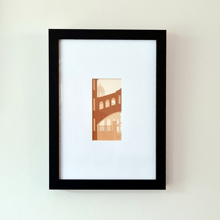 Bridge of Sighs layered papercut
