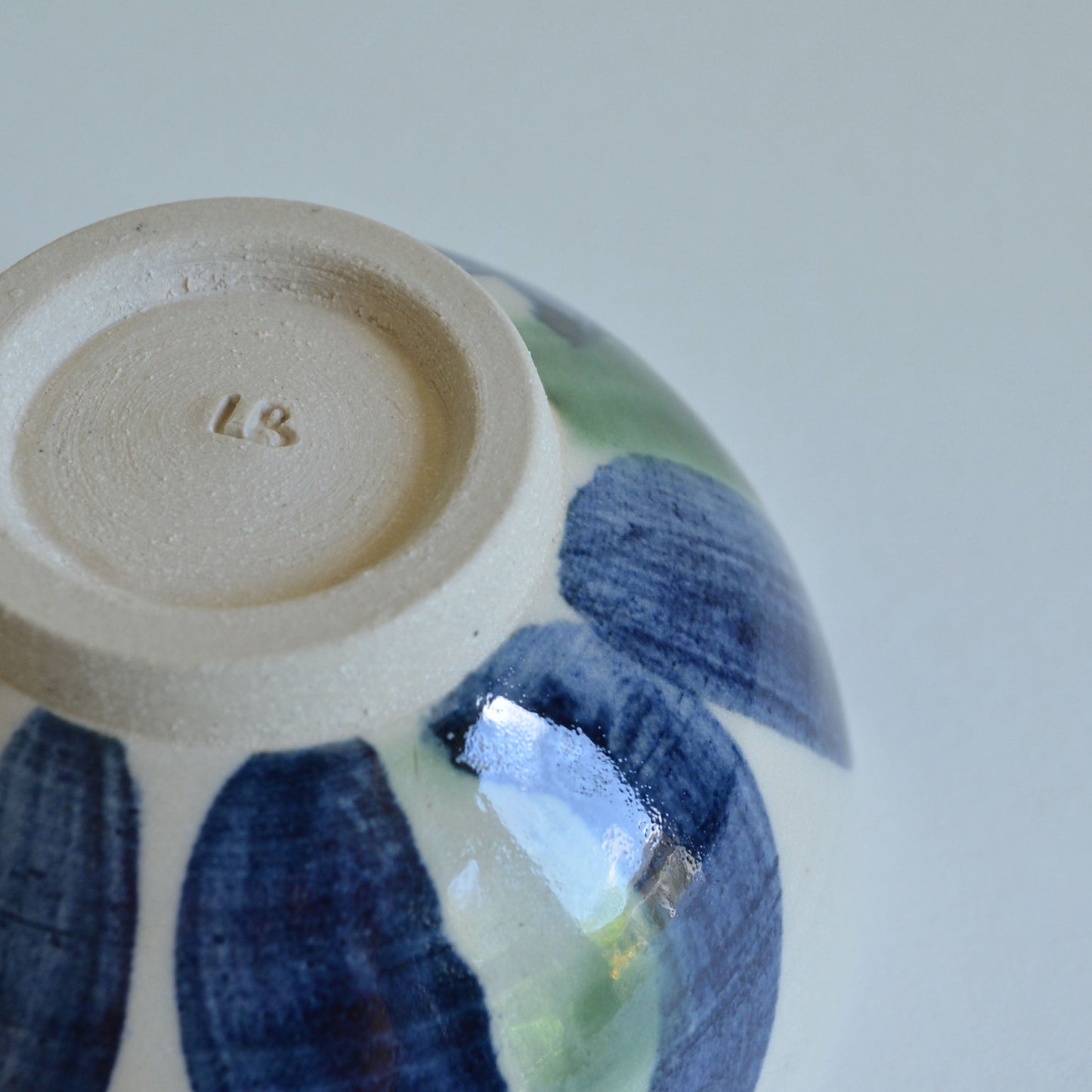 Blue and green small bowl