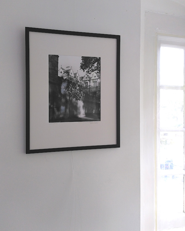 Summer Evening on St Giles - handmade silver-chemistry photograph