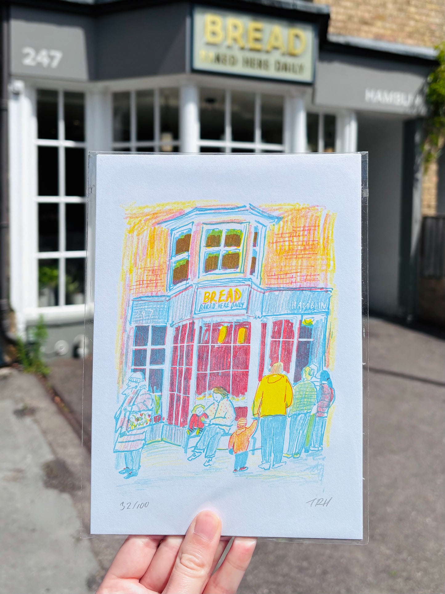 'Hamblin Bread' print
