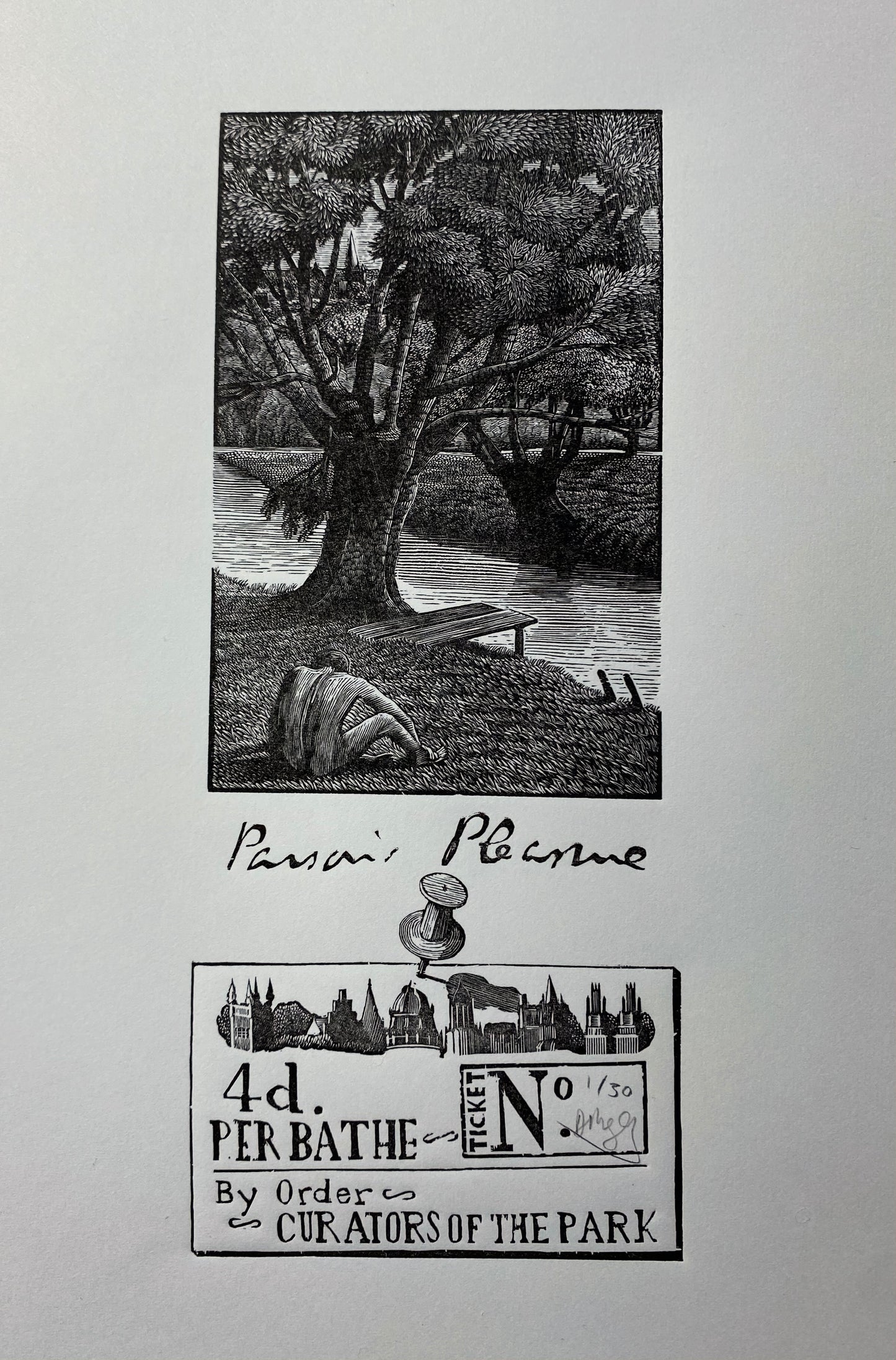 Parson's Pleasure Ticket