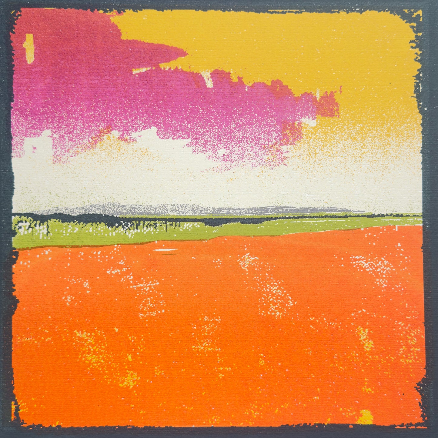 The Golden Hour silkscreen print