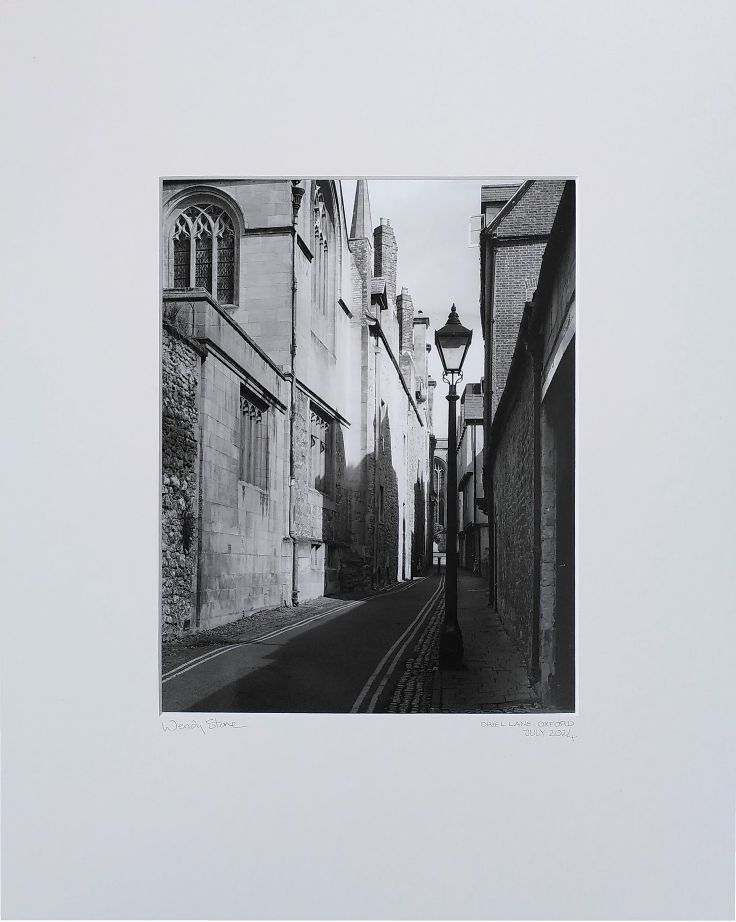 Oriel Street - handmade silver-chemistry photograph