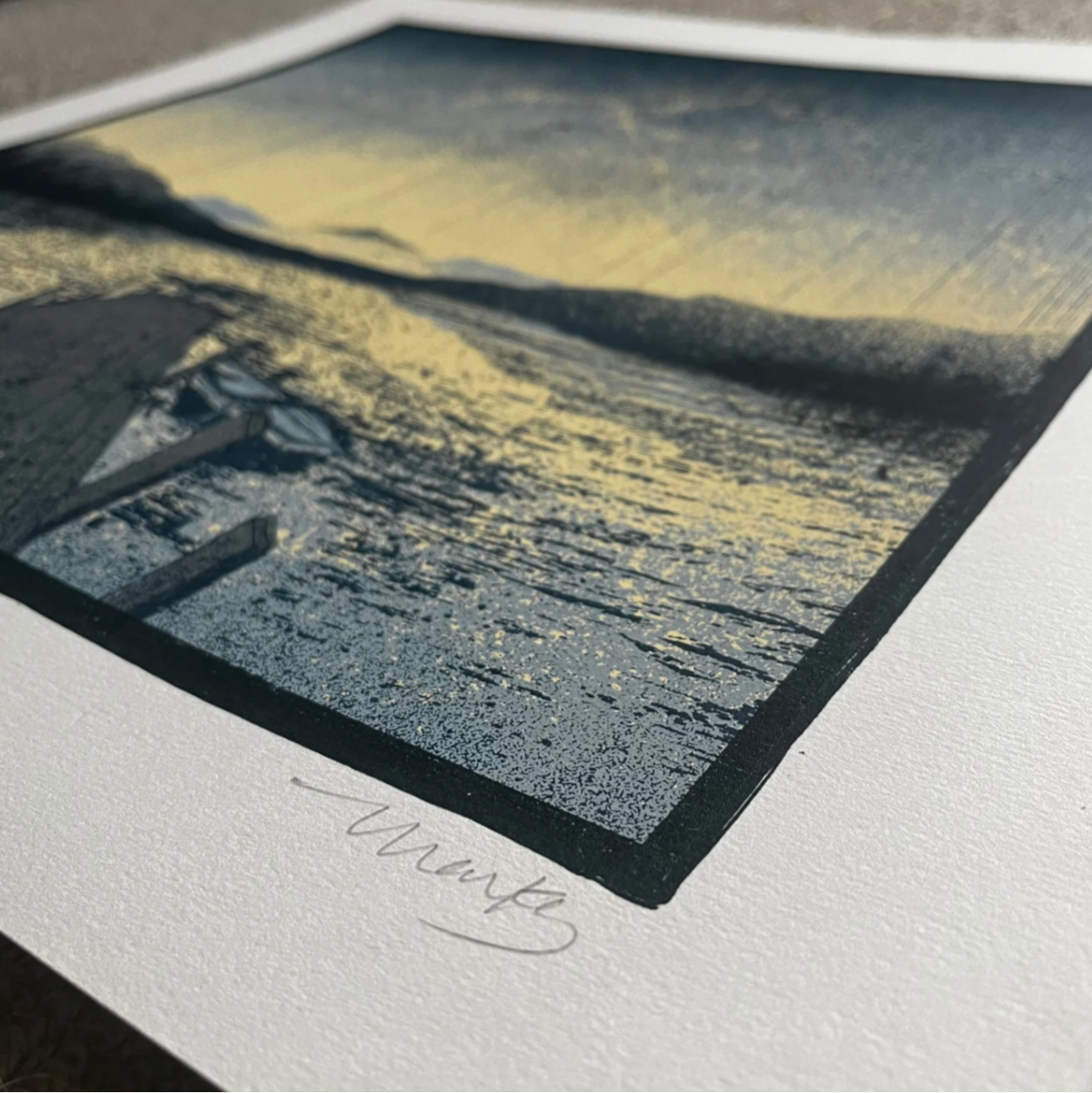 If You Leave II silkscreen print