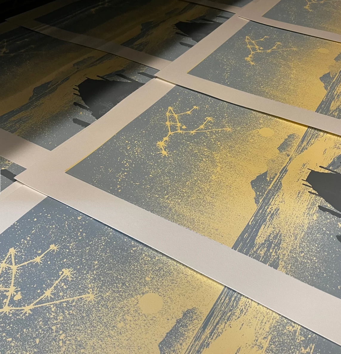 If You Leave II silkscreen print