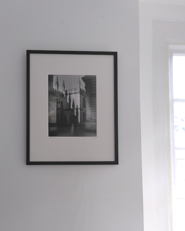 Divinity School - handmade silver-chemistry photograph