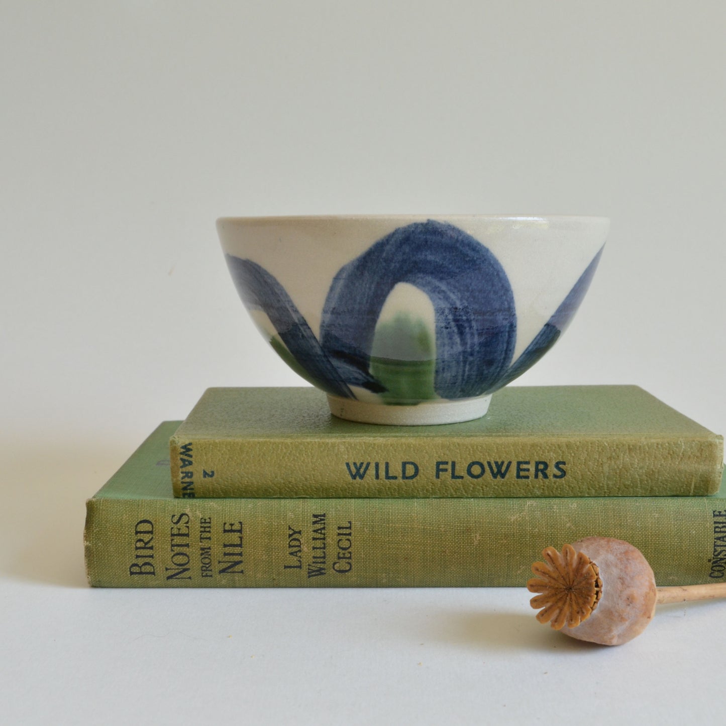 Blue and green small bowl