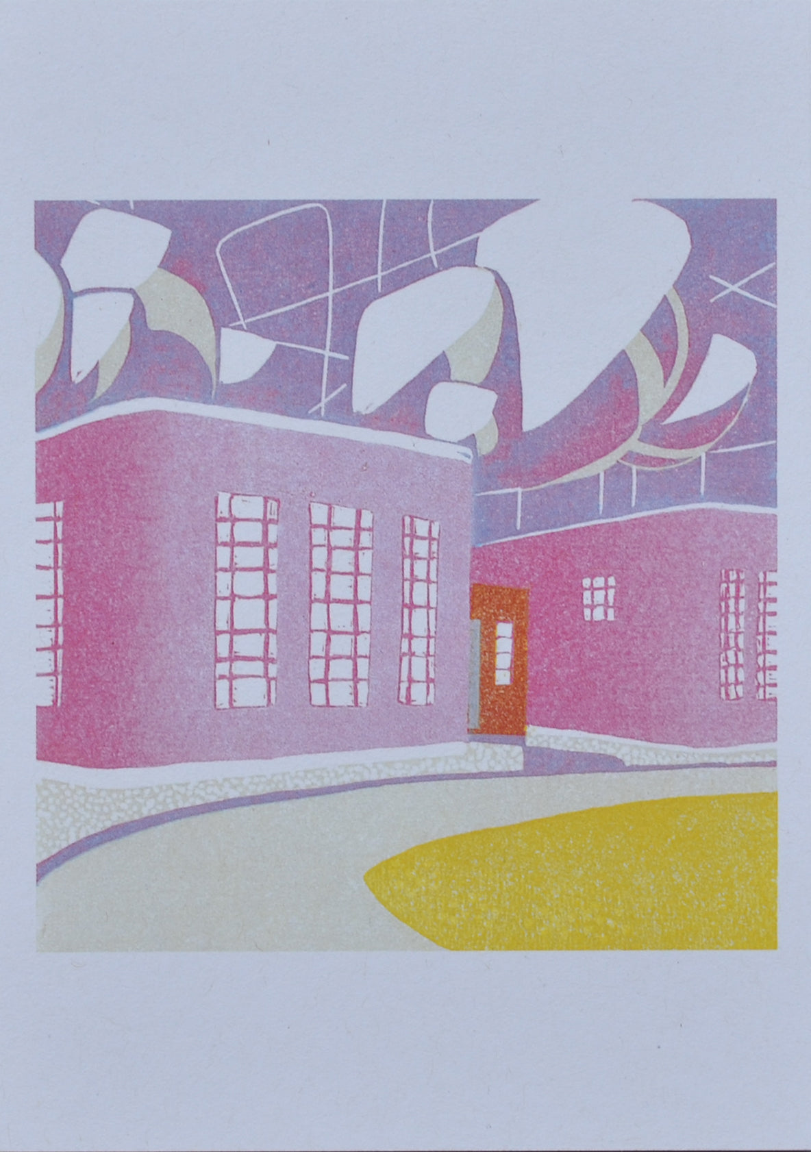 Temple Cowley Library postcard