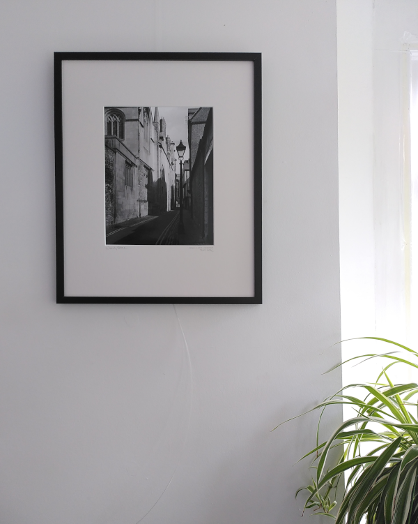 Oriel Street - handmade silver-chemistry photograph