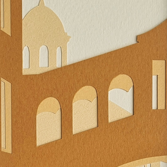 Bridge of Sighs layered papercut