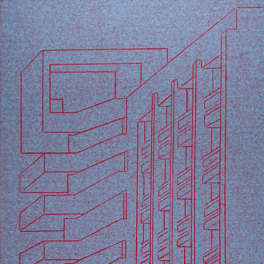 Castle - original linocut print