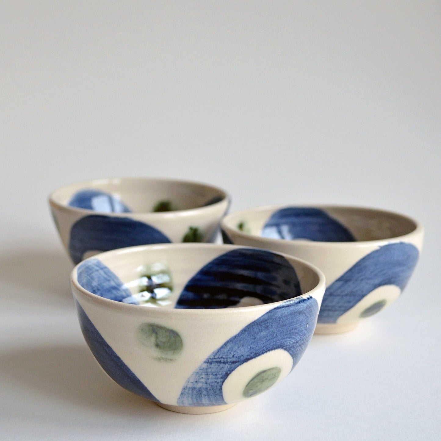 Blue and green small bowl