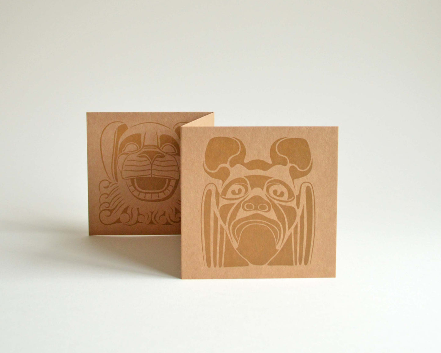 Oxford gargoyles and grotesques zigzag card