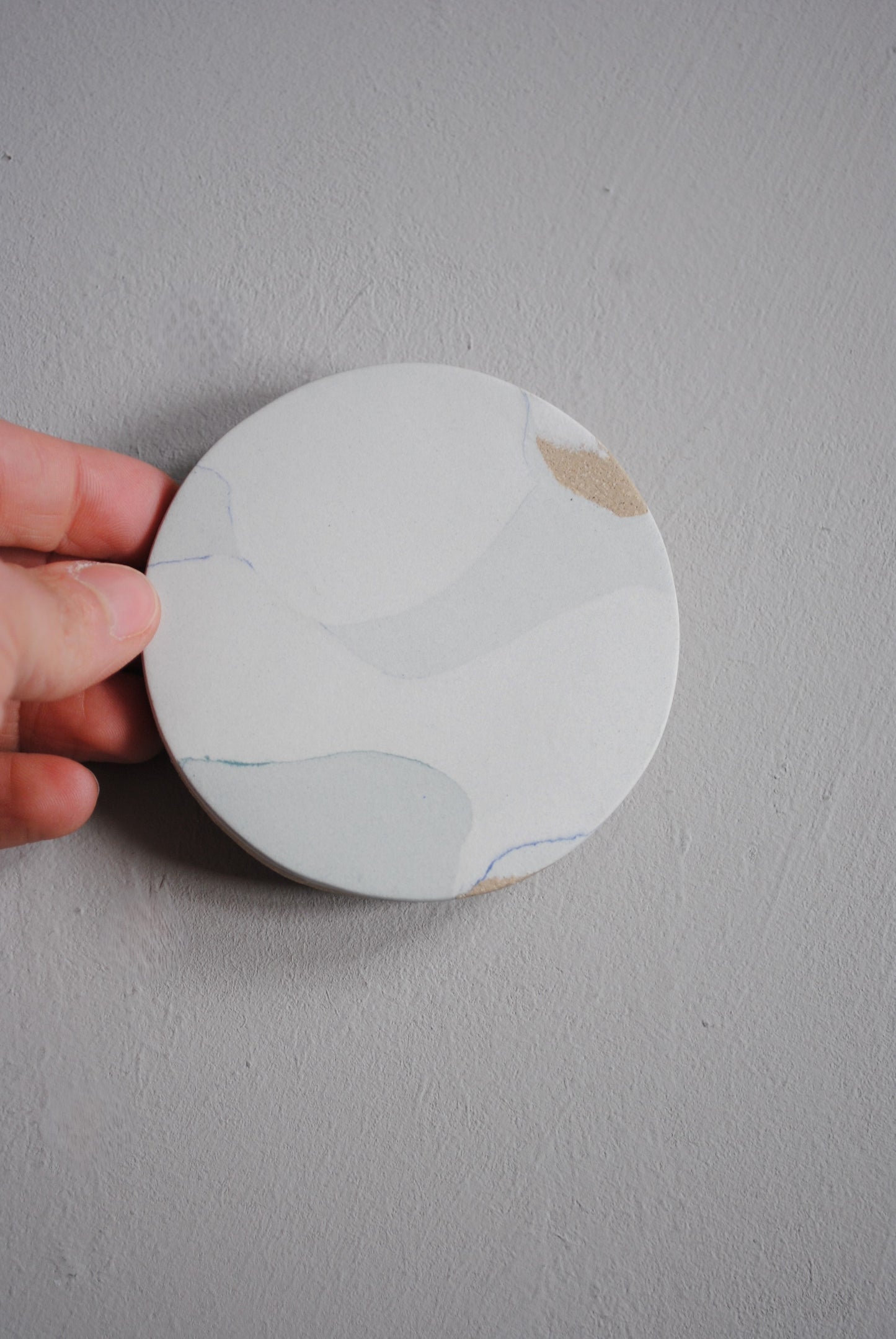 River Study 1 ceramic wall hanging