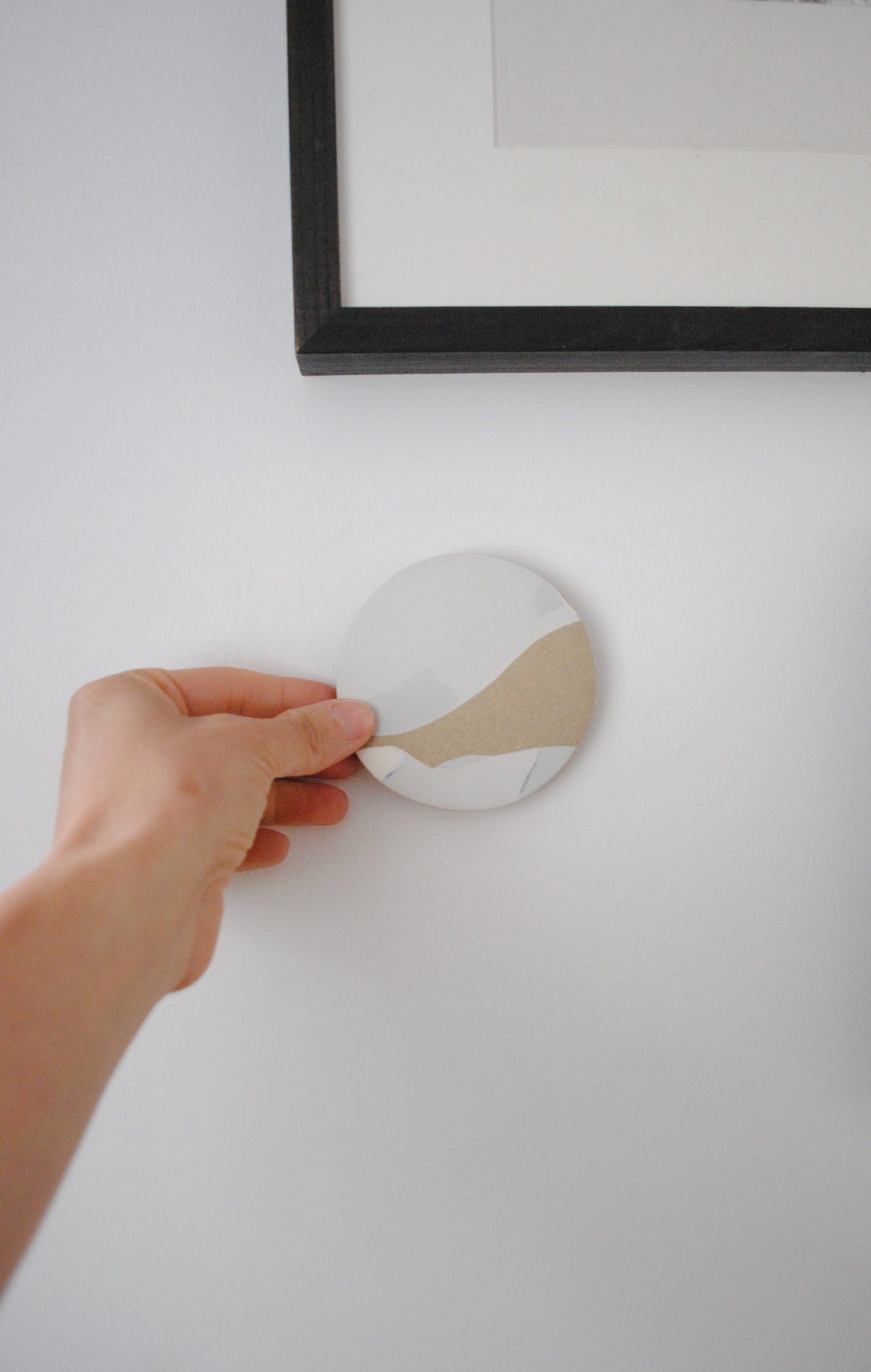 River Study 2 ceramic wall hanging