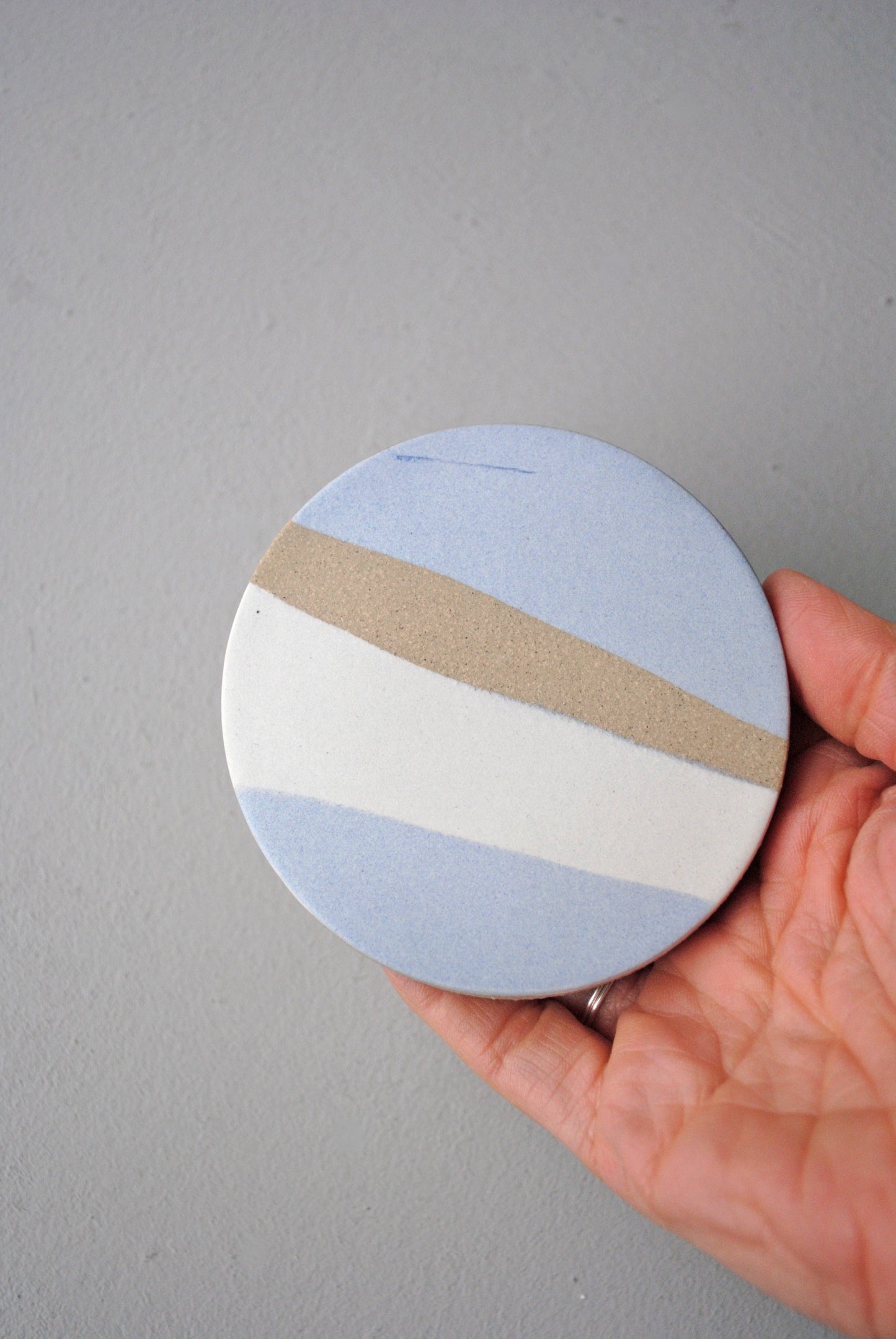 Sky Study 2 ceramic wall hanging