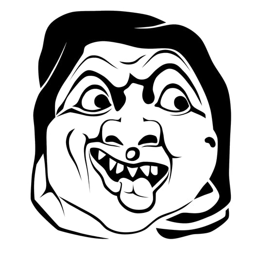 University College grotesque print