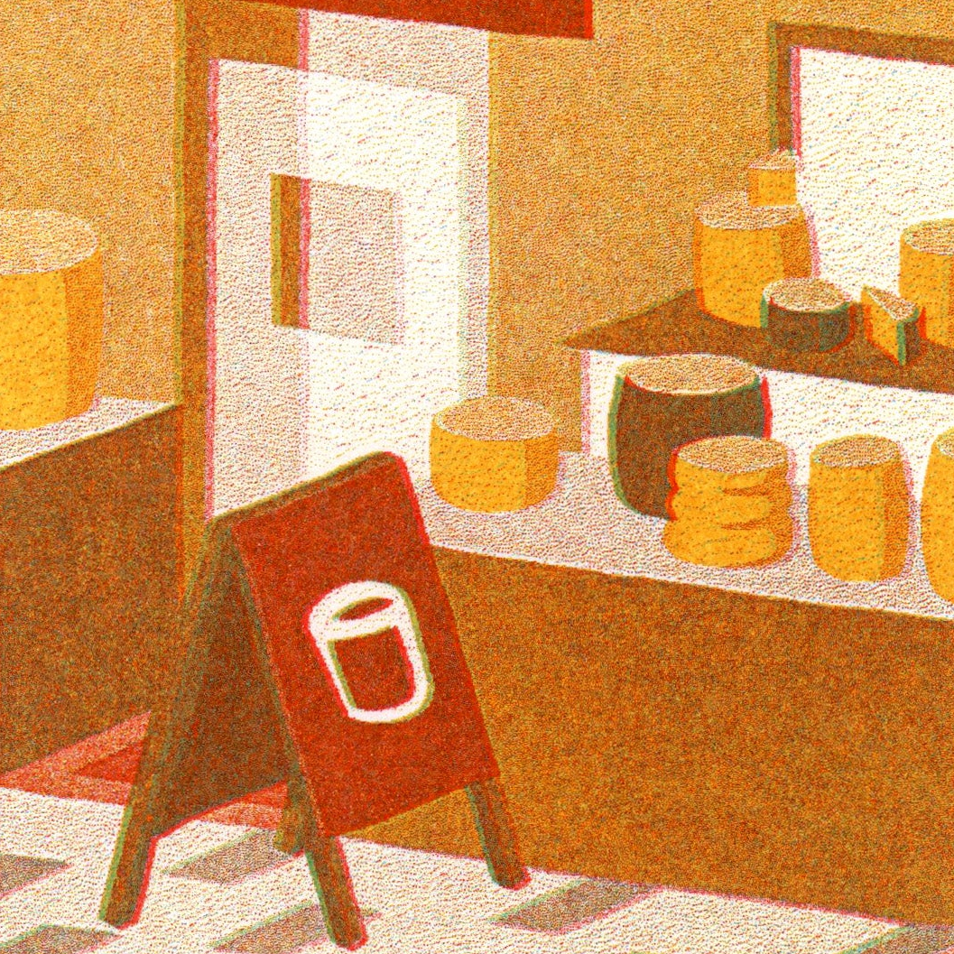 Cheese Shop print
