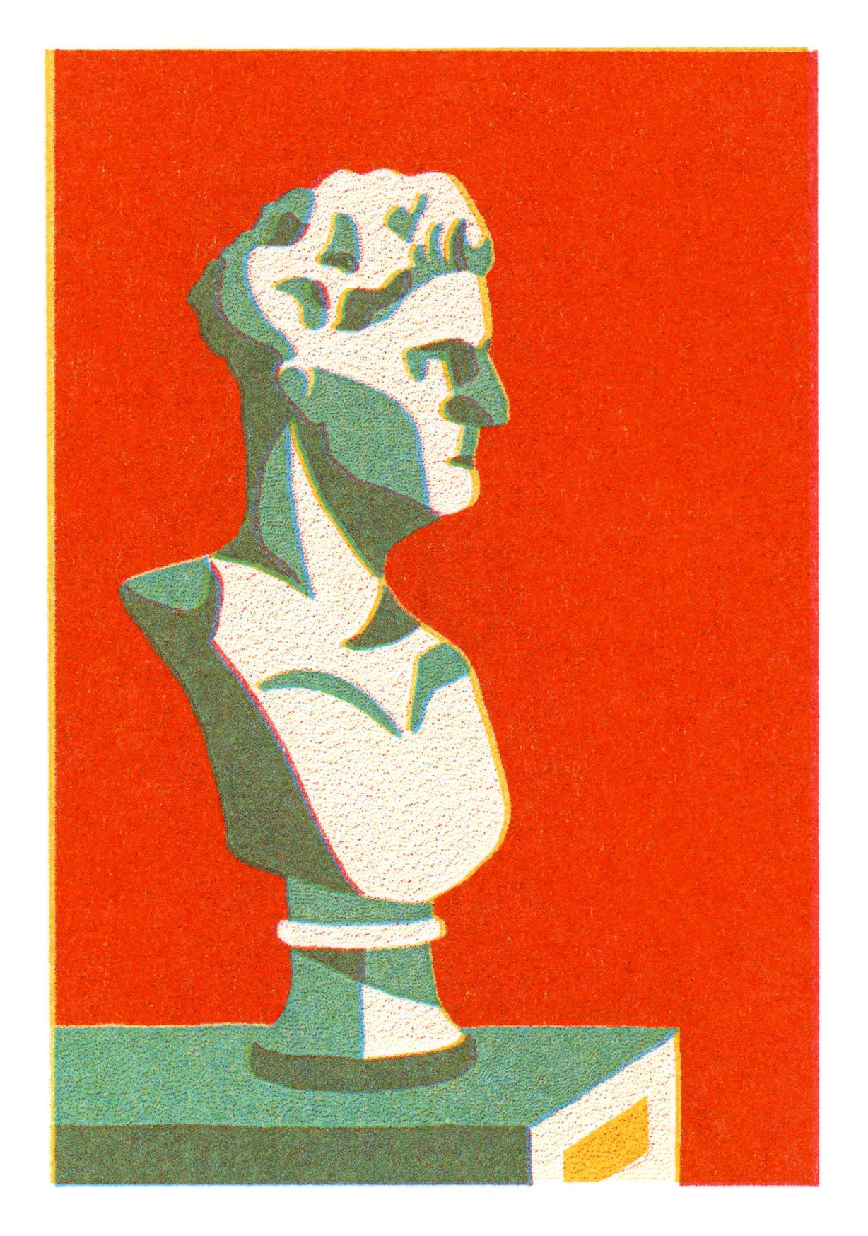 Statue print