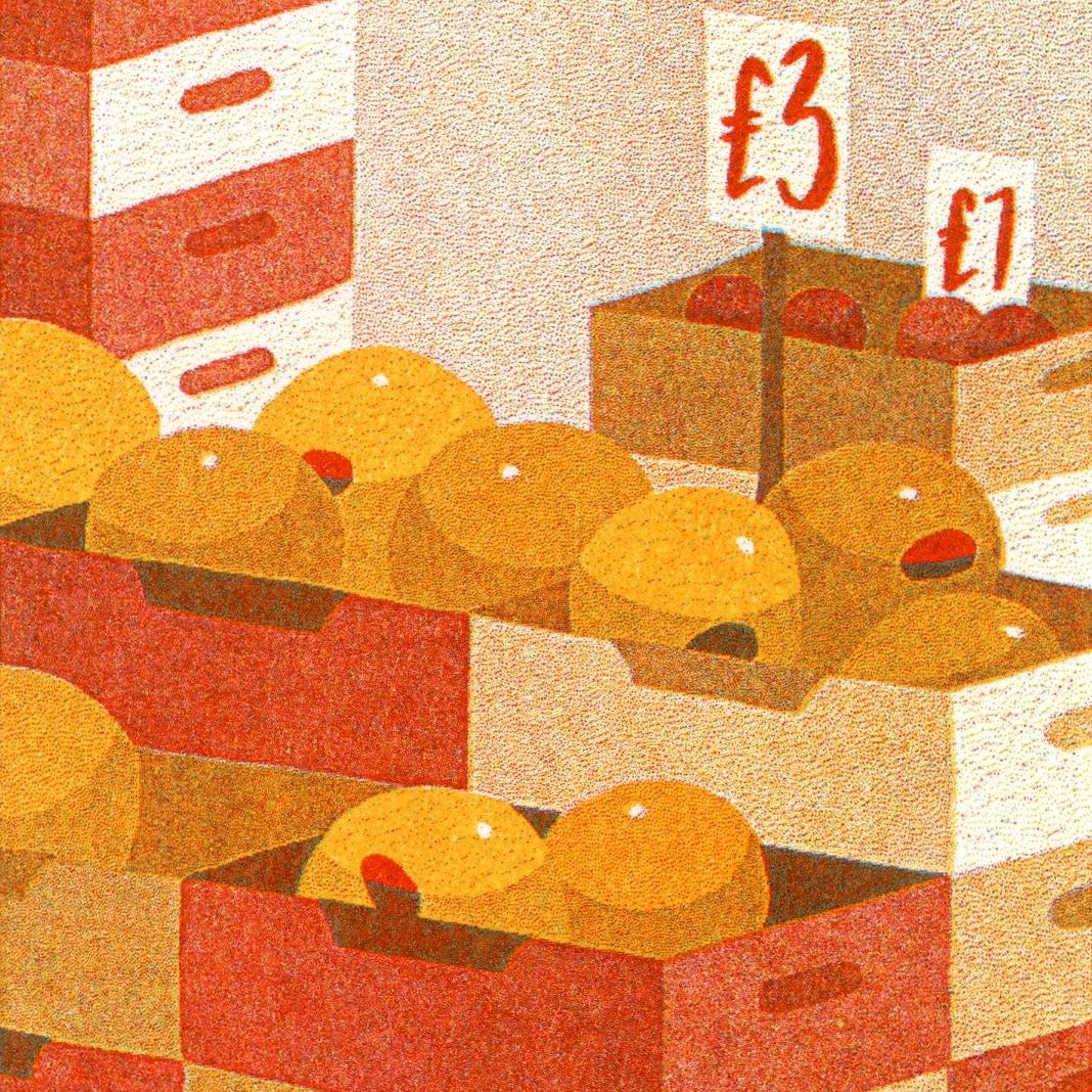 Vegetable Market print