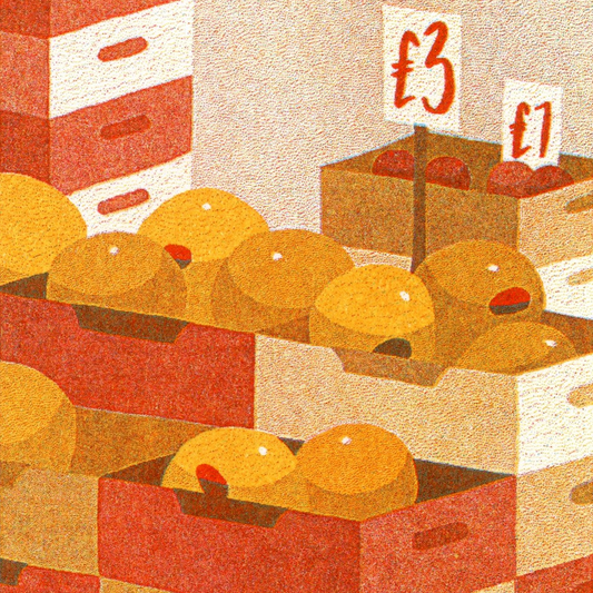 Vegetable Market print