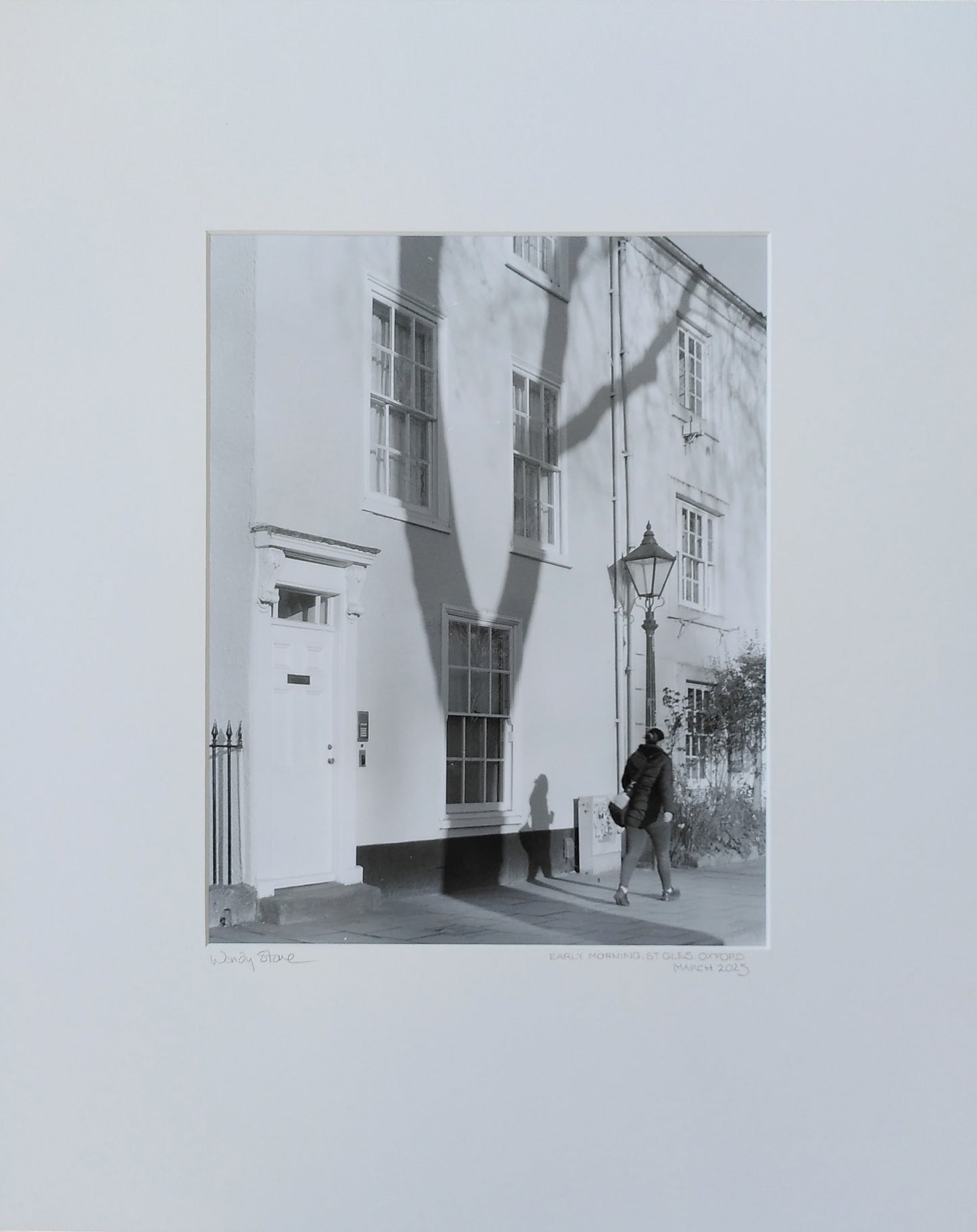 Summer Morning on St Giles - handmade silver-chemistry photograph