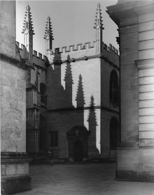 Divinity School - handmade silver-chemistry photograph