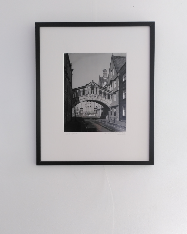 Bridge of Sighs - handmade silver-chemistry photograph