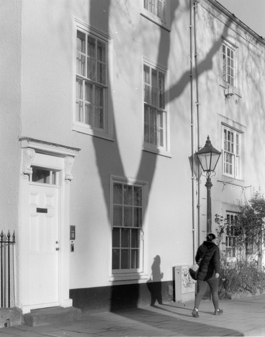 Summer Morning on St Giles - handmade silver-chemistry photograph